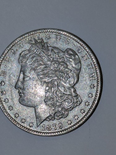 Dólar de plata Morgan 1879-O $1 Nueva Orleans T83