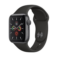Apple Watch Series 5 (GPS, 44mm) Space Grey Aluminium Case + Black Strap