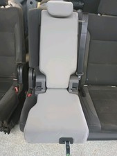 Toyota Sienna Middle Seat 2021 - 2024 Jump Seat 2nd Second Row Cloth Gray