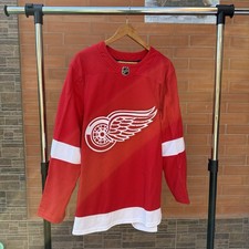 Adidas Detroit Red Wings Justin Abdelkader #8 Home 17-24 Jersey Size 46 DEFECT