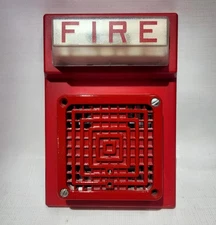 Simplex 2901‑9806 Vibratone Horn, 4903‑9101 Strobe Plate, Fire Alarm Horn Strobe