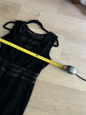 Women’s Narciso Rodriguez Black Dress Silk Lining 2 XS Small 