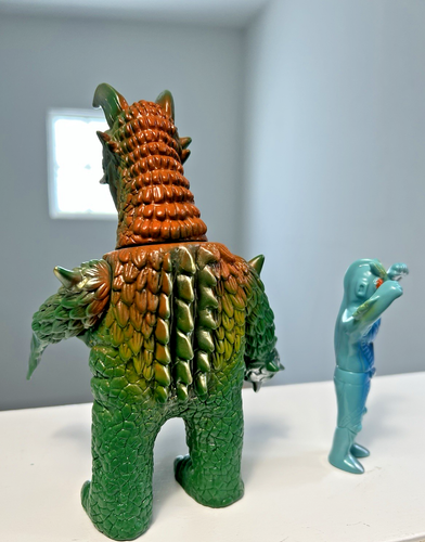 JSM Soft Vinyl Gas Monster Melba & Thunder Knight 1st Series Sofubi Vinyl MVH - Picture 13 of 20