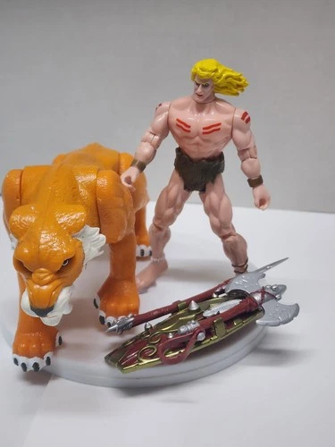 Vintage Marvel Comics X-Men Savage Land Ka-Zar & Zabu Action Figure 1997 Toy Biz