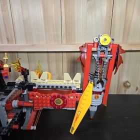 LEGO 70146 Legends of Chima Flying Phoenix Fire Temple Incomplete No Minifigs