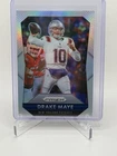 2025 Panini Prizm Prizm Flashback Drake Maye #8 Silver Prizm