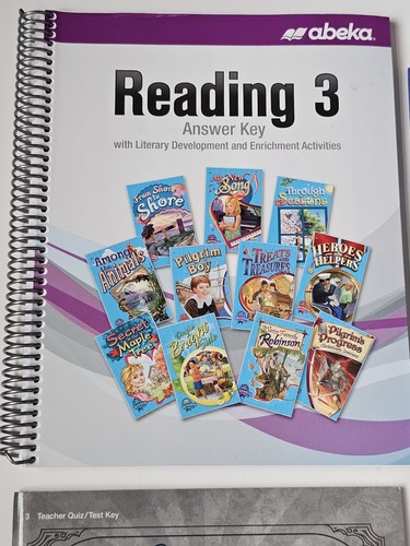 ABEKA 3rd Third Grade Lot of Books Teacher Answer Keys Health Reading Heritage - Picture 3 of 10