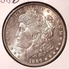 1886 Morgan Dollar, BU #3080
