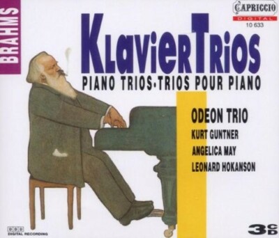 3 CD Set   KlavierTrios - Brahms - Odeon Trio, Guntner, Moog u.a.   NEU 