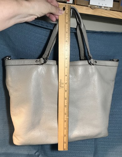 michael kors Satchel Gray Pebbled Leather - Picture 10 of 11