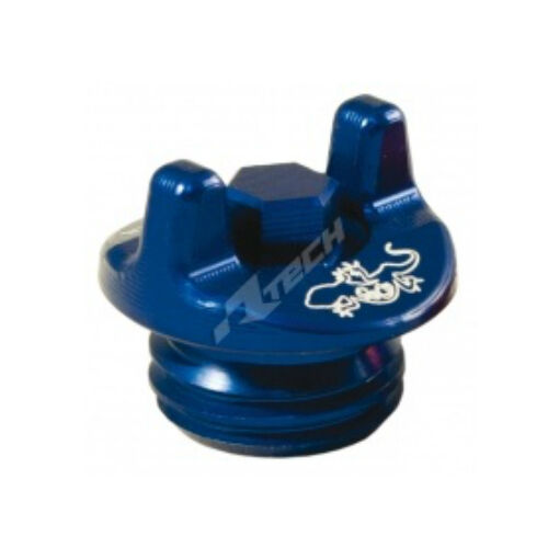 GECO TAPPO CARICO OLIO MOTORE ERGAL BLU YAMAHA YZ 125 250 2012 2013 2014 2015 - Picture 1 of 1