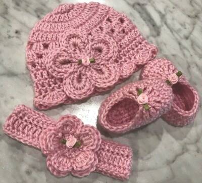 最安値‼️【新品未使用】ANDMARY Baby knit babushka ANDMARY】Baby knit babushka