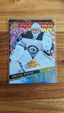 2020 21 Upper Deck Mikhail Berdin Young Guns Rainbow Speckled Foil SP! #242 Jets