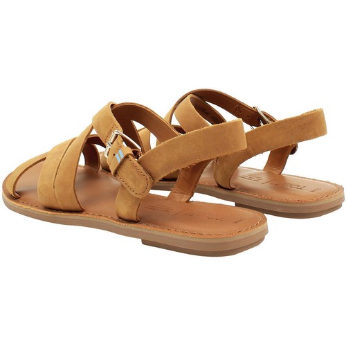 Toms Sicily Womens Tan Sandals - Picture 3 of 5
