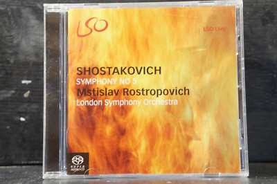 Shostakovich - Symphony No 5 / Rostropovich/London SO