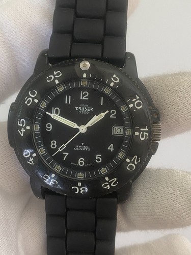 Mbm Traser S 3000 T Swiss Quartz Vintage Men's Watch
