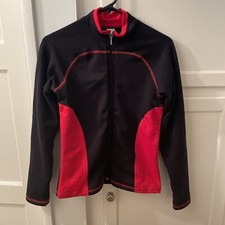 ChloeNoel Figure Skating Jacket - Red Black Women's Small, Size AS
