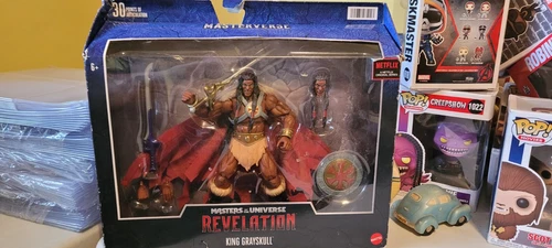 Masters of the Universe Masterverse Revelation King Grayskull Action Figure 3a
