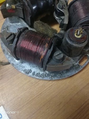 STATORE MAGNETE VOLANO PIAGGIO VESPA 125 150 STRUZZO FARO BASSO - Foto 9 di 14