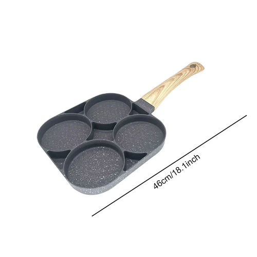 7 Holes Pancake Frying Pans Non Stick Breakfast Burger Maker Pan Cookwares - Picture 13 of 23