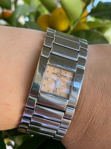 BAUME & MERCIER WATCH MV045197 CATWALK QUARTZ LADY 24x26mm SWISS MADE