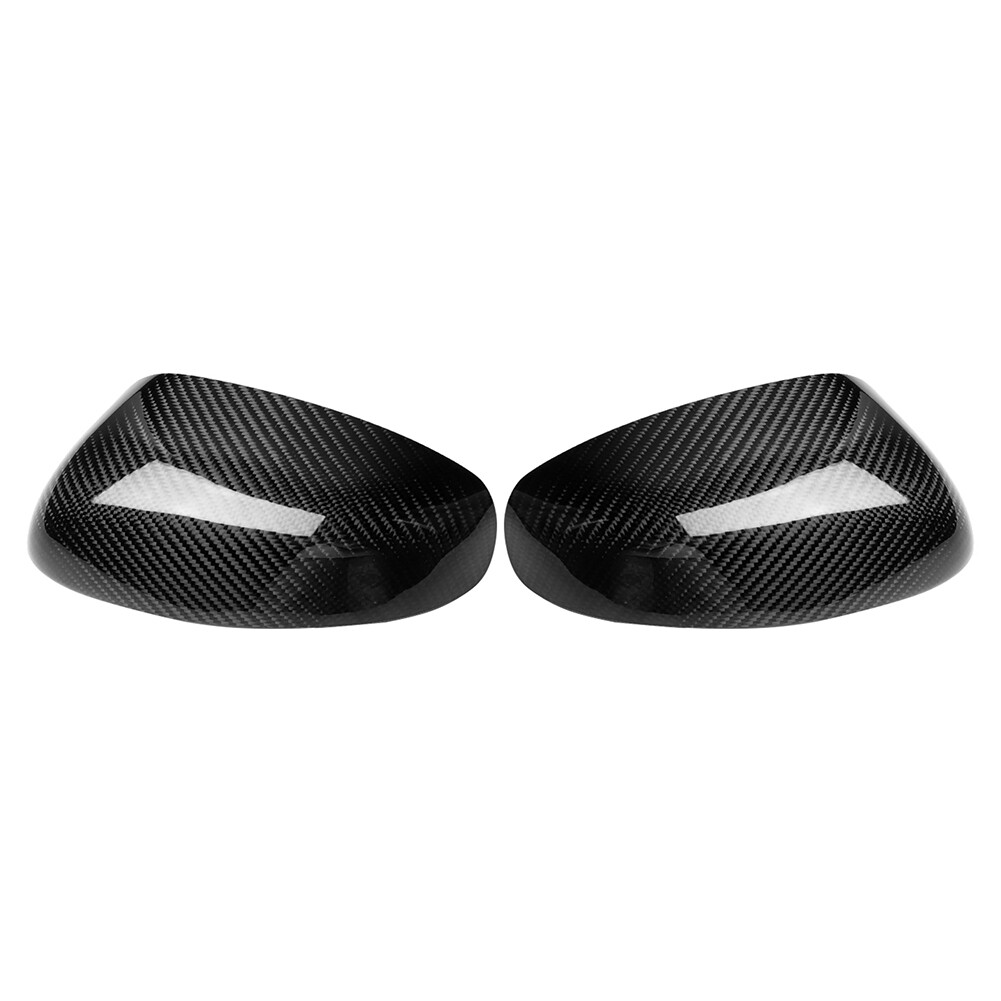 Carbon Fiber Rearview Door Mirror Cover Side Wing Mirror Cap For
