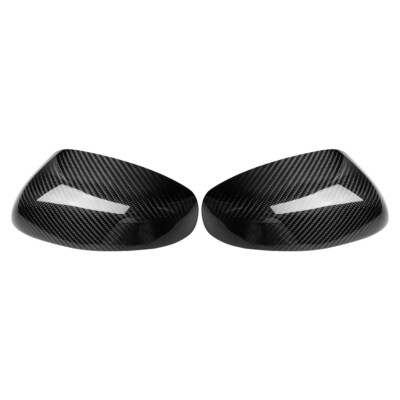 Carbon Fiber Rearview Door Mirror Cover Side Wing Mirror Cap For