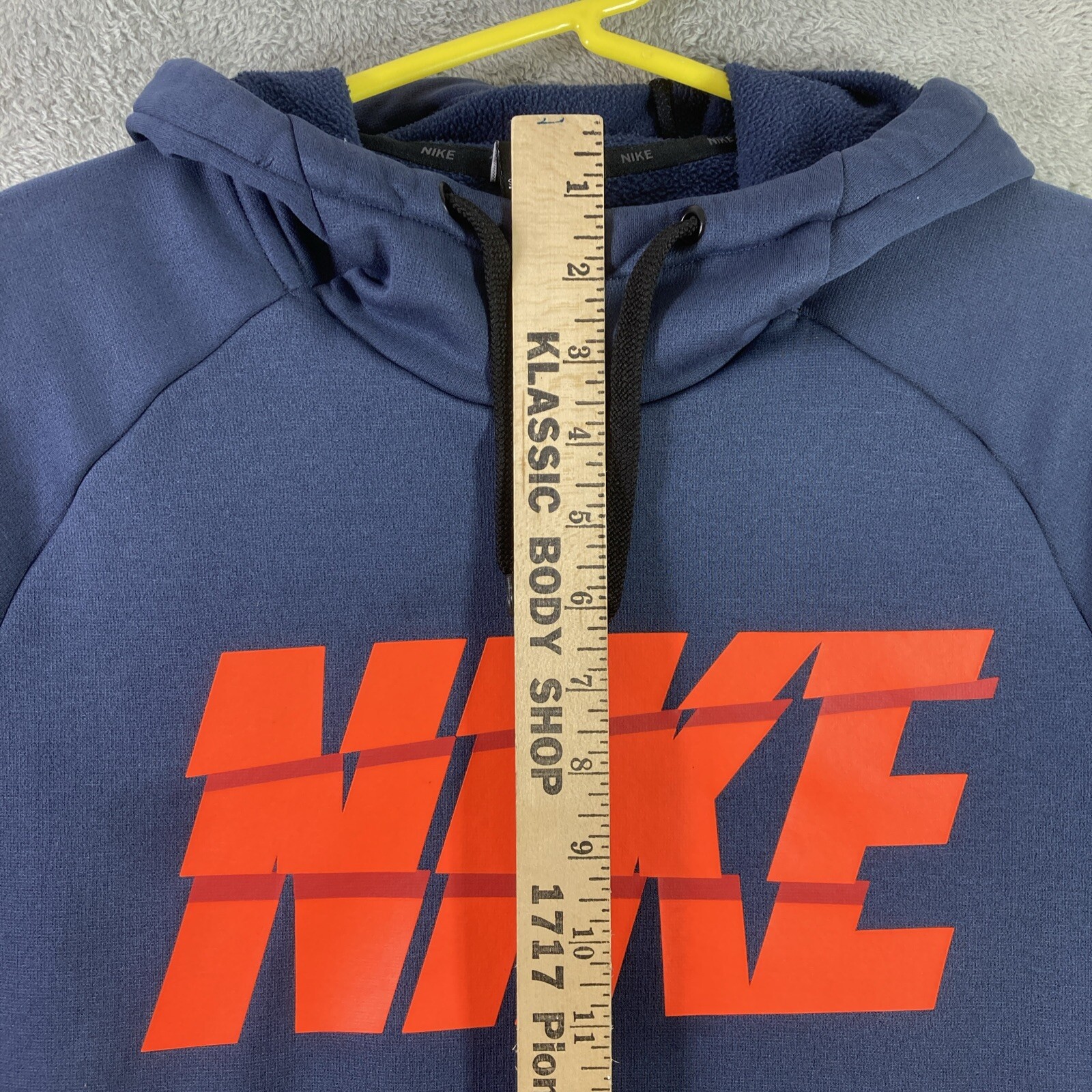 Nike Hoodie Sweatshirt Adult Small Blue Dri-Fit Casual Outdoors Sports READ thumbnail 13