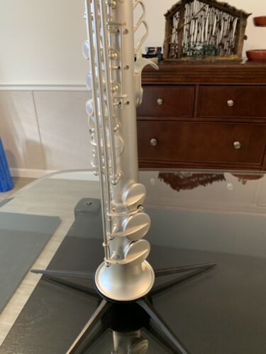 theo wanne mantra soprano saxophone - silver plate - Picture 11 of 13