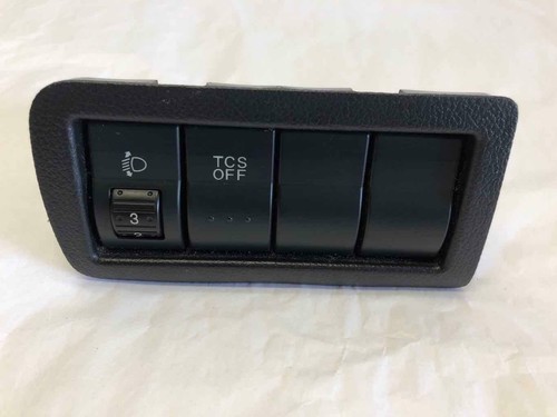 2009 MAZDA CX7 Dash Headlamp Level TCS Traction Control Switch BP4K666F0 G - Picture 2 of 11