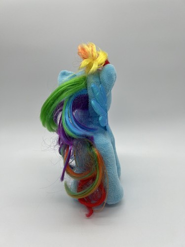 My Little Pony TY Sparkle Rainbow Dash blue fairy wings plush stuffed 7" - Picture 4 of 8
