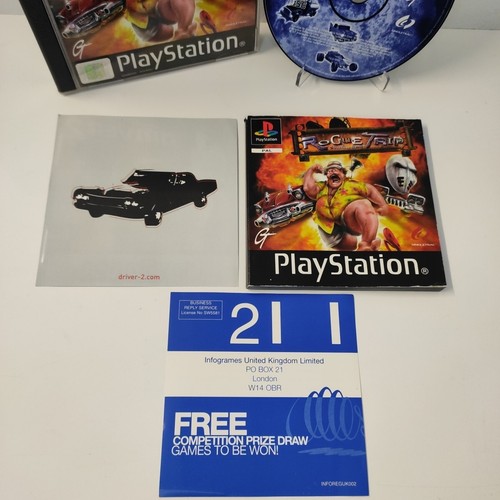 Rogue Trip Vacation Sony Playstation 1 Game - UK PAL PS1 Rare Game CIB VGC - Picture 2 of 13