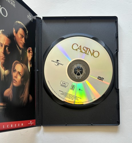 Casino (1995) Robert De Niro/Joe Pesci/Sharon Stone | 1998 Breitbild DVD - Sehr guter Zustand + - Bild 3 von 3