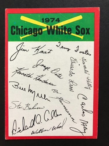 1974 Topps Team Checklist Red Border - Unmarked - You Pick - Multi-Card Discount - Picture 57 of 240