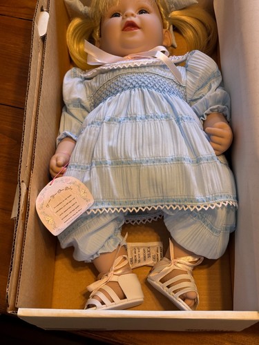 Vintage Adora Original A Fine Doll Crafter Name Your Own Baby with Blonde Hair - Picture 9 of 12