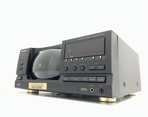 PIONEER PD F1005 Compact Disc 101 CDs Multi Player Vintage 1996 WORK Good Look - Imagen 3 de 11