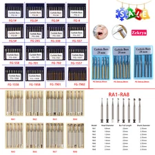 Dental Tungsten Carbide Bur FG/RA Dills Round Type for High /Low Speed Handpiece