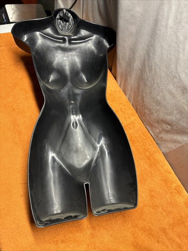X•13x Shapely Women's Dress Forms With Hook And Clip For Pants. Black, Hollow - Picture 9 of 13