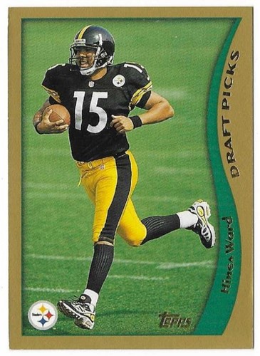 HINES WARD 1998 Topps Football RC # 341 Pittsburgh Steelers Rookie NM - MT