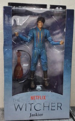 McFarlane Toys Netflix Witcher Series Jaskier 7'' Adjustable Action Figure, New