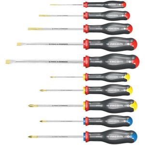 Facom Protwist Screwdriver Set - 10 Piece (ATW.J10PB)