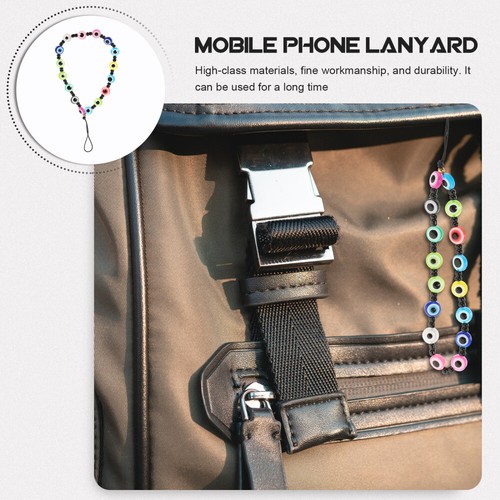 Handy Kette Fräulein Telefonzubehör Charme Schlüsselband Mit Bösem Blick - Zdjęcie 3 z 12