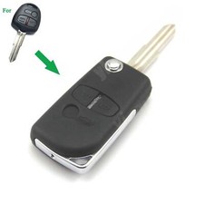 Remote Flip Key Shell Case For Mitsubishi Mirage Eclipse Montero L200 3 Buttons Remote Flip Key Shell Case For Mitsubishi Mirage Eclipse Montero L200 3 Buttons