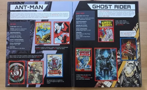 ALBUM PANINI - MARVEL SUPER HEROES ALBUM COMPLETO DI FIGURINE E CARD( IN FR) - Foto 8 di 8