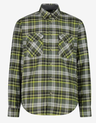 CMP Camicia Uomo Tecnica A Quadri | Traspirante Antiodore Protezione Solare UPF30