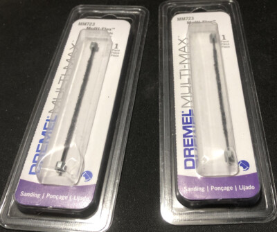 LOT OF 2 Dremel MM723 Multi Max Flex Carbide Sanding Blades