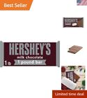 Delicious 1 Pound Milk Chocolate Bar - Ideal for Stocking Stuffers or Gifts