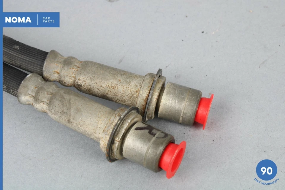 01-06 Juego de 2 mangueras de freno hidráulicas traseras izquierda y derecha Lexus LS430 XF30 OEM Foto 2 de 4