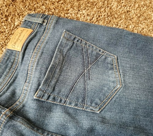 Aeropolstale Chelsea Bootcut Damengröße 8 kurze 30 x 28 niedrige Leibhöhe Denim blaue Jeans - Bild 5 von 11