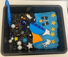 Sensory Bins/Sensory Toys/X-Large Size With Nontoxic Antibacterial Moldable Sand